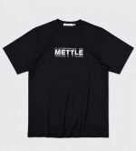 تیشرت مشکی مردانه طرح METTLE
