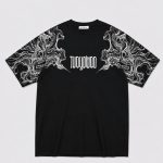 تیشرت مردانه طرح Black Abstract