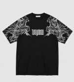 تیشرت مردانه طرح Black Abstract